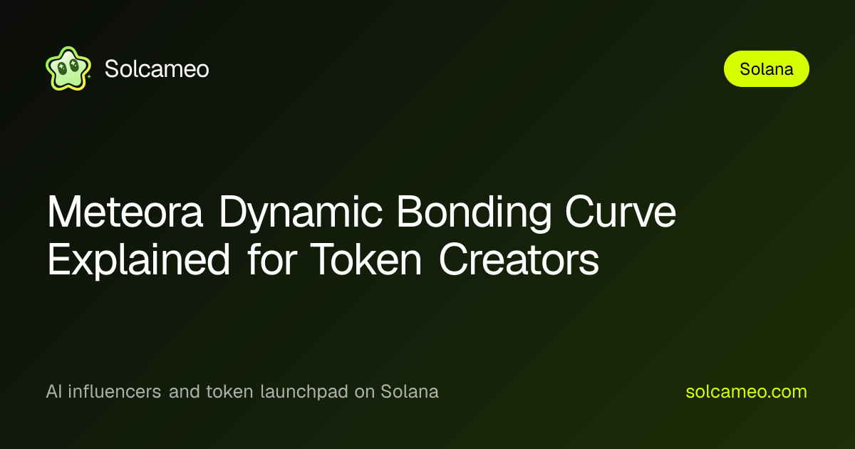 Meteora Dynamic Bonding Curve Explained for Token Creators